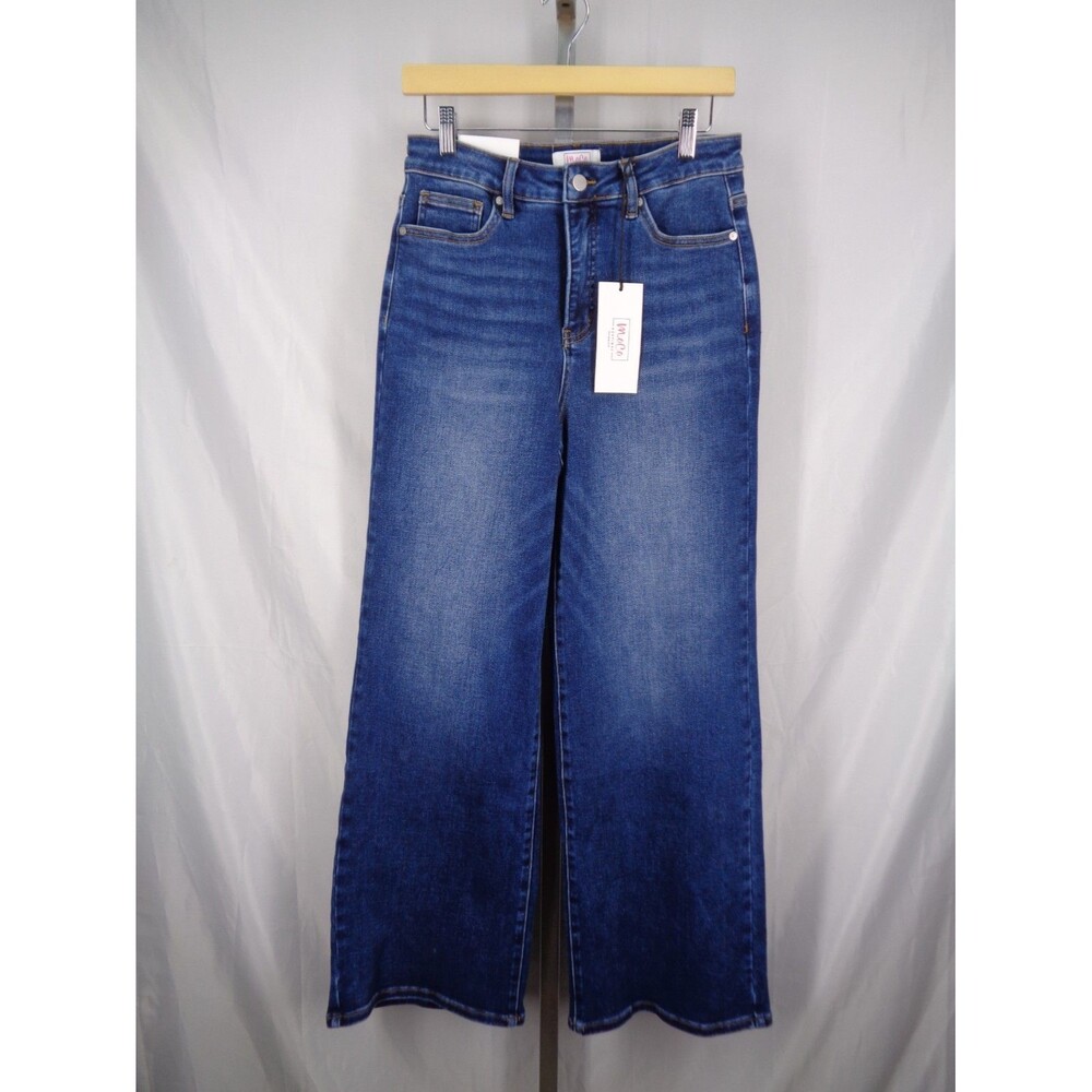 MoCo Boutique Wide Leg Jeans Size 9/29 Tummy Control New